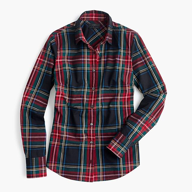 Perfect shirt in Stewart plaid | J.Crew US