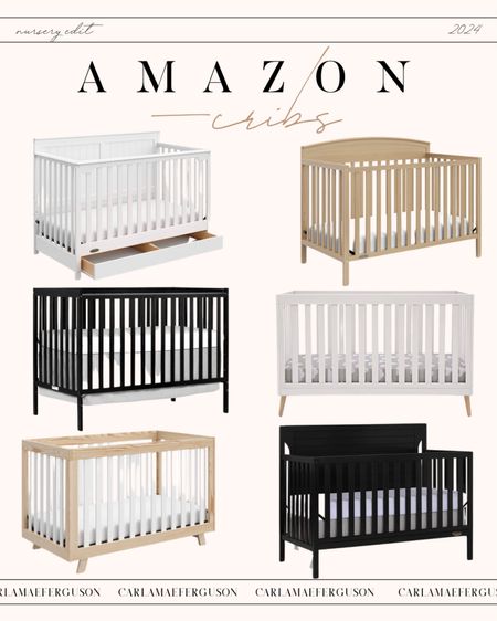 The cutest cribs on amazon right now 🫶🏽 

Amazon baby / nursery inspo / baby crib / nursery furniture / baby furniture / baby finds / Amazon home 

#LTKbaby #LTKhome