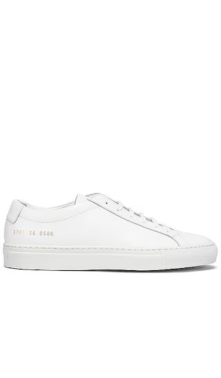 Common Projects Original Achilles Low Sneaker in White from Revolve.com | Revolve Clothing (Global)