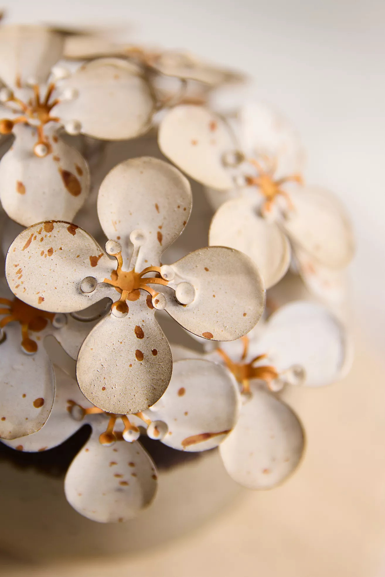 Dogwood Flower Metal Pot | Anthropologie (US)