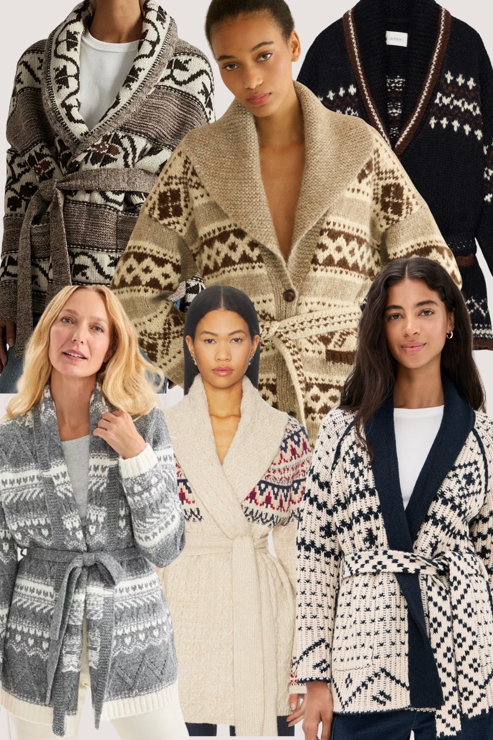 The Doen Heirloom Hale Cardigan is a beautiful investment piece. It would be worn for years if it were in your closet. But for those wanting to get the look for less, I’ve rounded up a few belted cardigans for you  