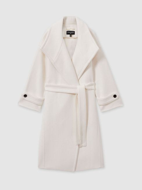 Evelyn
                Atelier Blindseam Wool And Cashmere Coat | Reiss UK