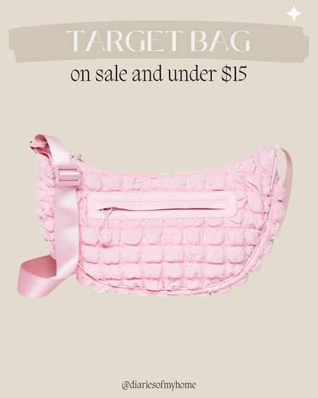 Target Puffy Bag that is perfect for vacation!

#onsale #under$15 #disneytrip #disney #disneyvacation #disneytips #targetpurse #targetbag #pouch #cutebag 

#LTKFindsUnder100 #LTKFindsUnder50 #LTKStyleTip
