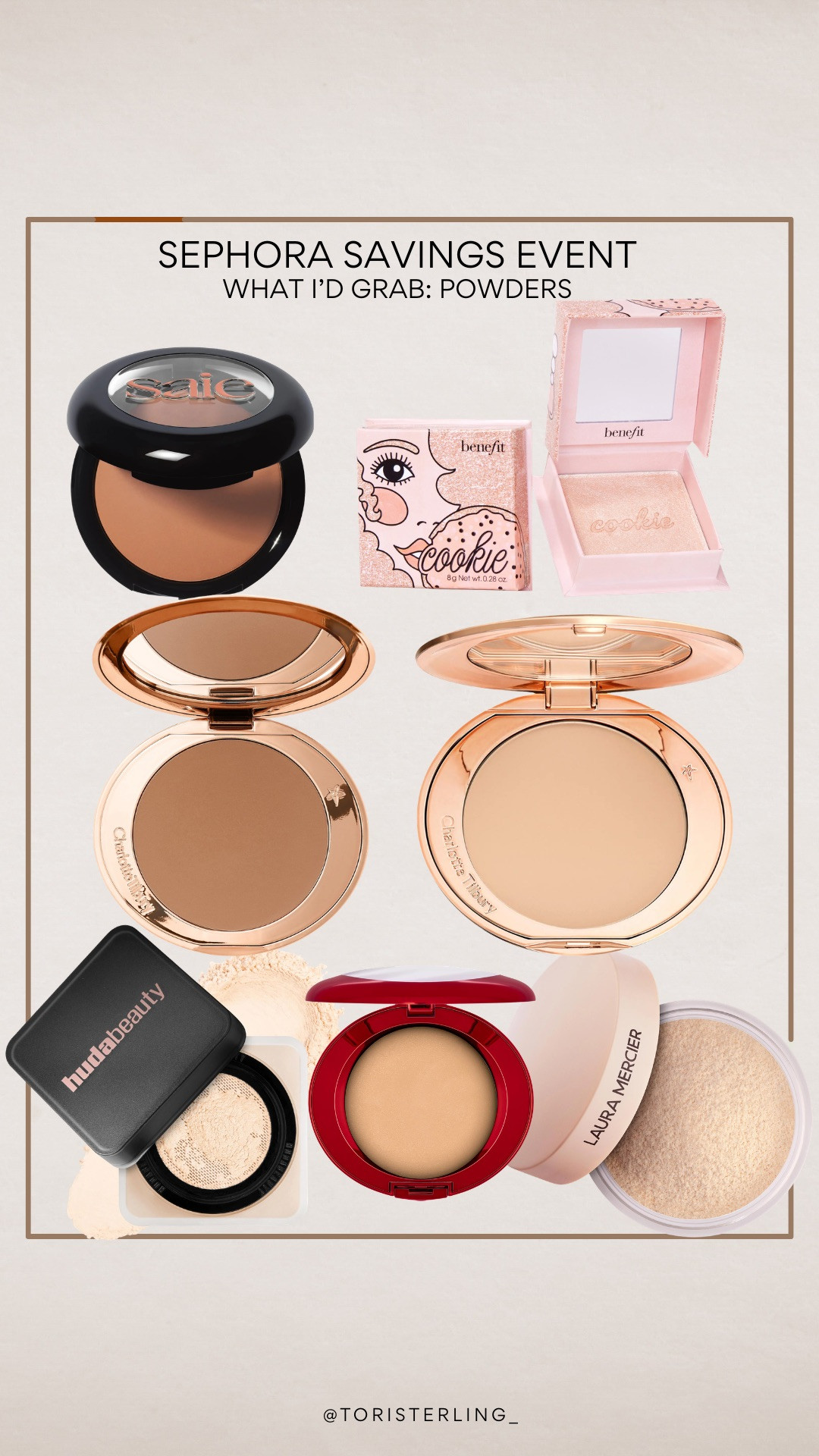 Favorite powder products from the sephora sale! 

 #LTKSaleAlert #LTKBeauty