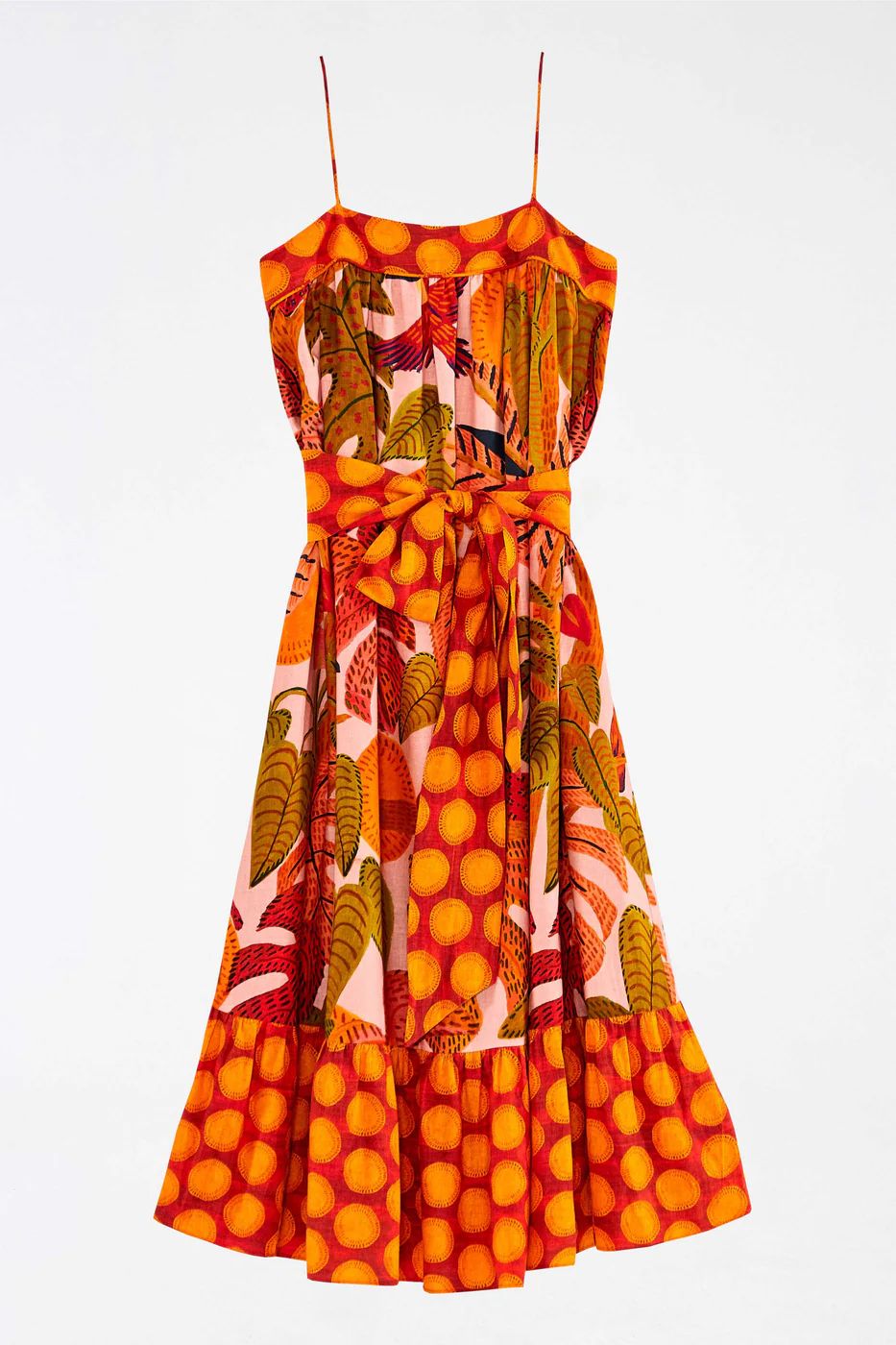 Summer Dream Belted Maxi Dress | FarmRio