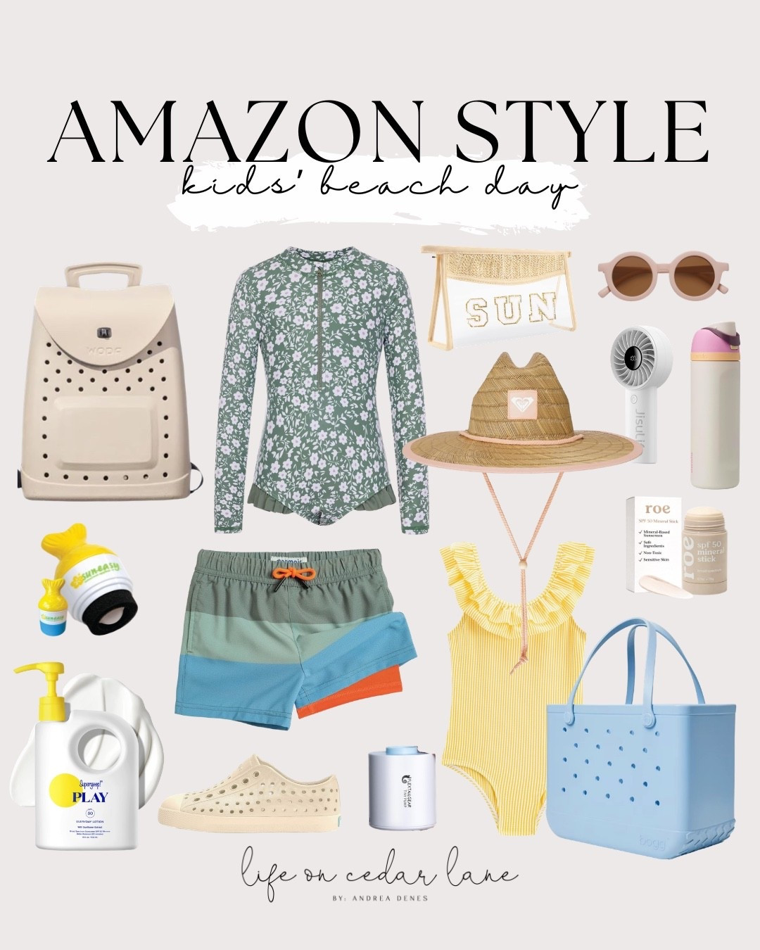 Stylish and comfy Amazon picks for a perfect beach day with the kids! #amazonstyle #beachvibes

#LTKTravel #LTKSwim #LTKKids