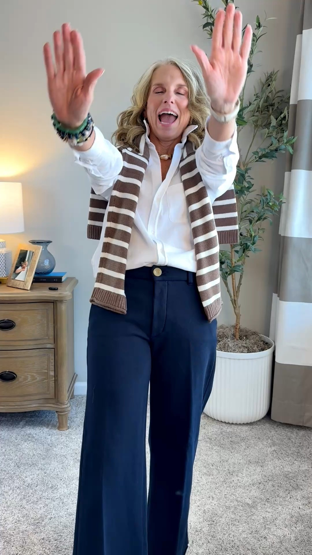 Use code CHEERS for 15% off 
Yeah, they’re that good! I’d wear
Them everyday if I could. Wearing small in everything. 
@Frank & Eileen @jjill