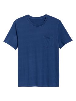 Soft-Washed Chest-Pocket Crew-Neck T-Shirt for Men | Old Navy (US)