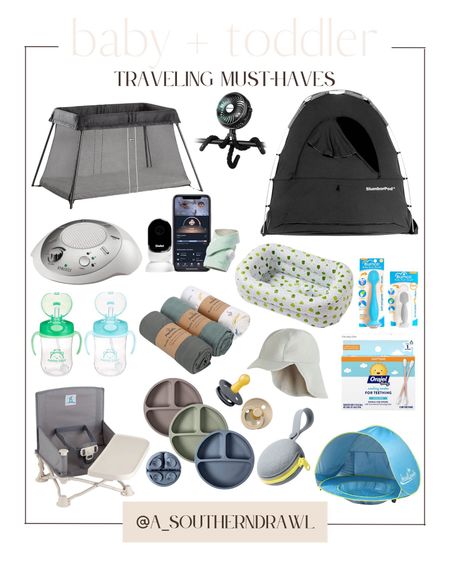 Toddler traveling essentials!  

Family vacation - toddler traveling essentials - baby travel hacks - portable crib - portable high chair - slumber pod

#LTKkids #LTKfamily #LTKtravel