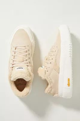 Bravo Faux Shearling Sneakers | Anthropologie (US)