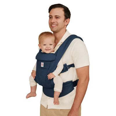 Ergobaby Omni Deluxe Cotton All-in-One Baby Carrier - Midnight Navy | Target