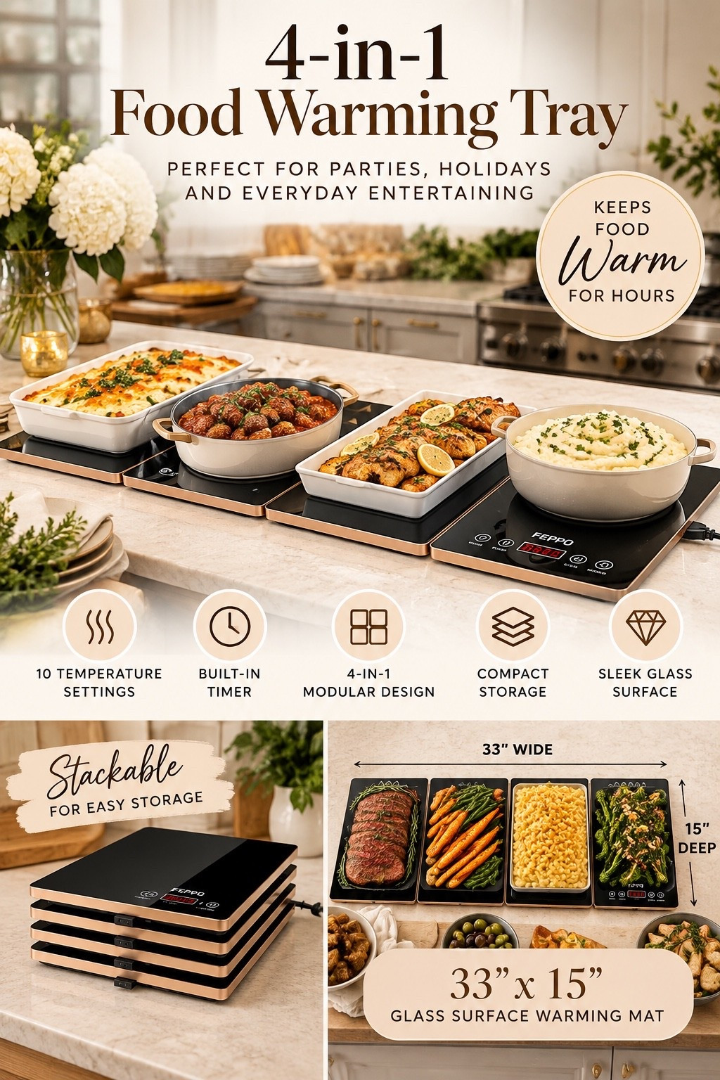 Warming tray on sale for Amazon big deal day it’s so perfect with the holidays coming up