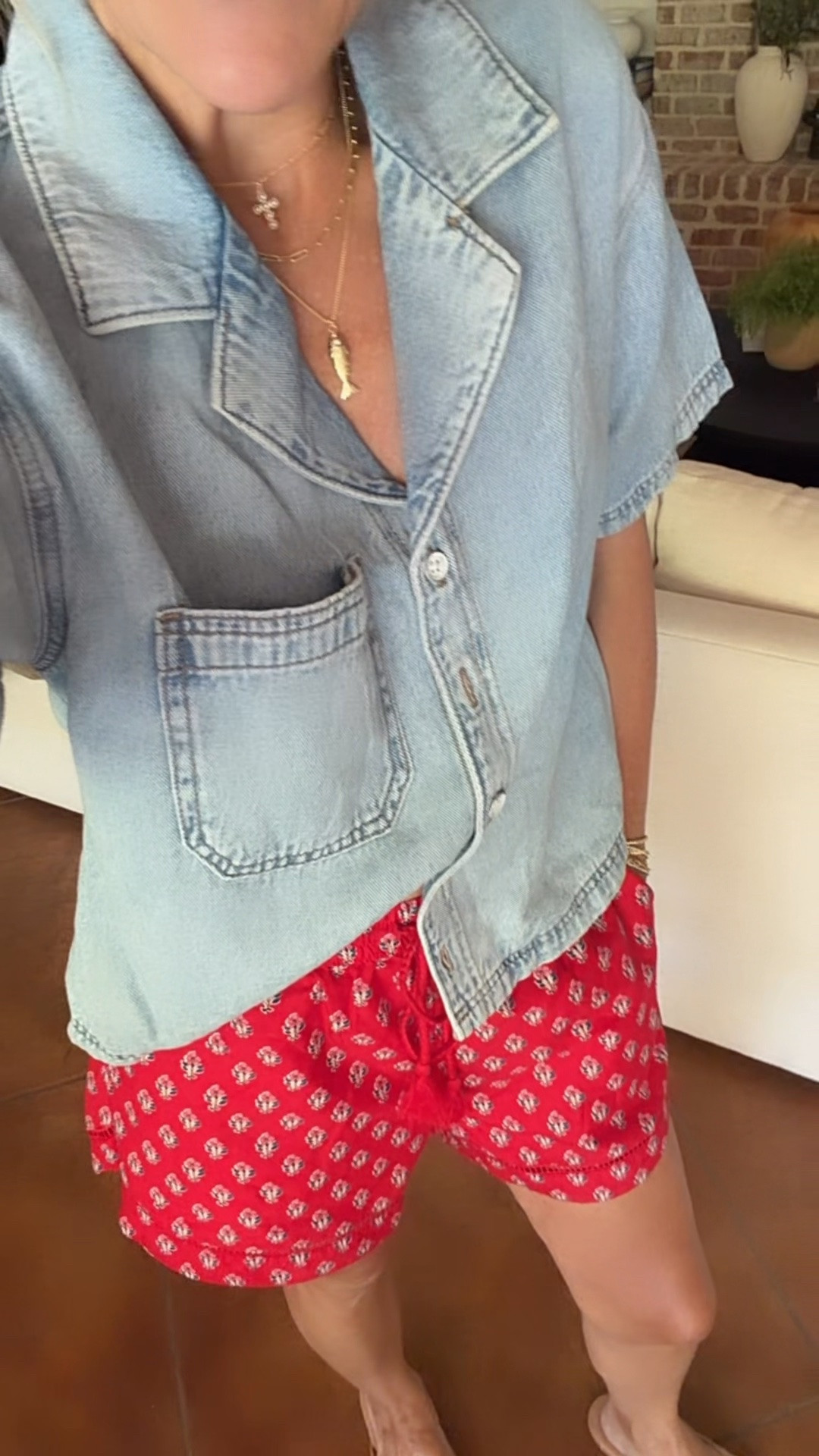 I feel like these won’t last long. So super cute 
This top will be work so many ways all summer and into the fall
@Target

#LTKootd #LTKOver40 #LTKTravel