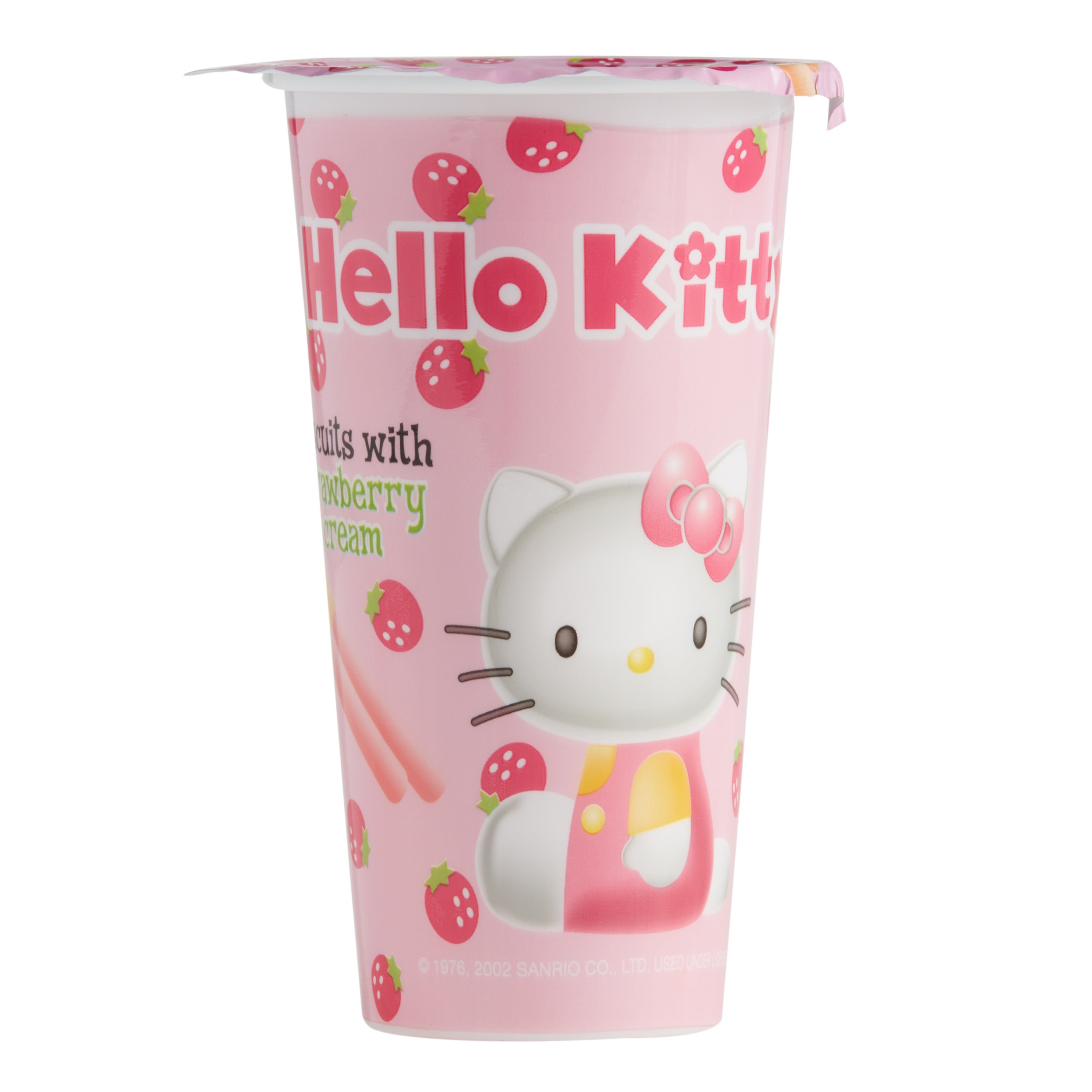 Hello Kitty Strawberry Dip Biscuits - World Market | World Market