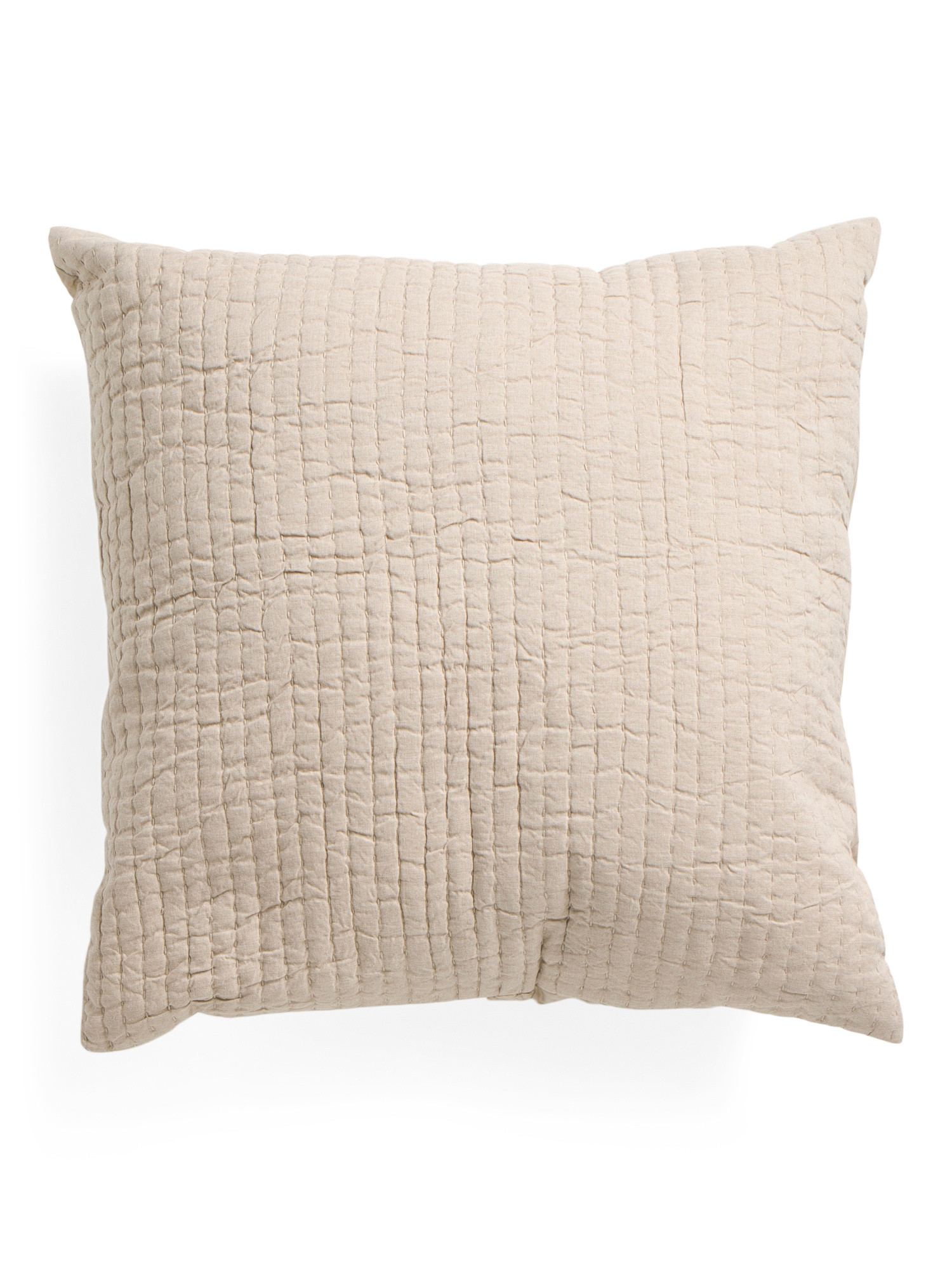 26x26 Linen Blend Pick Stitch Euro Sham | Bed & Bath | Marshalls | Marshalls