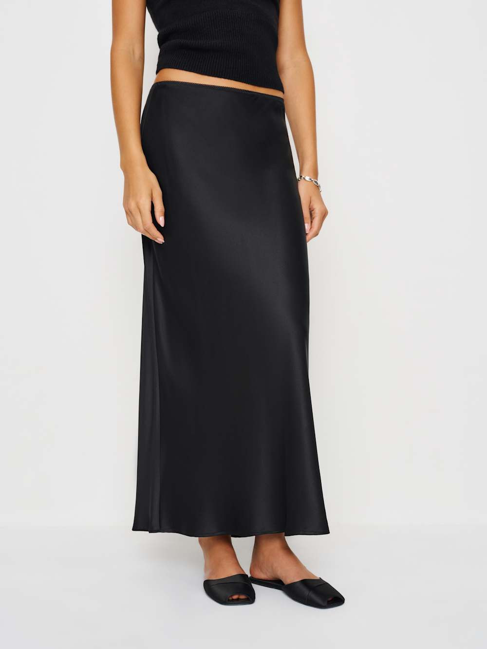 Layla Silk Skirt | Reformation (Global)