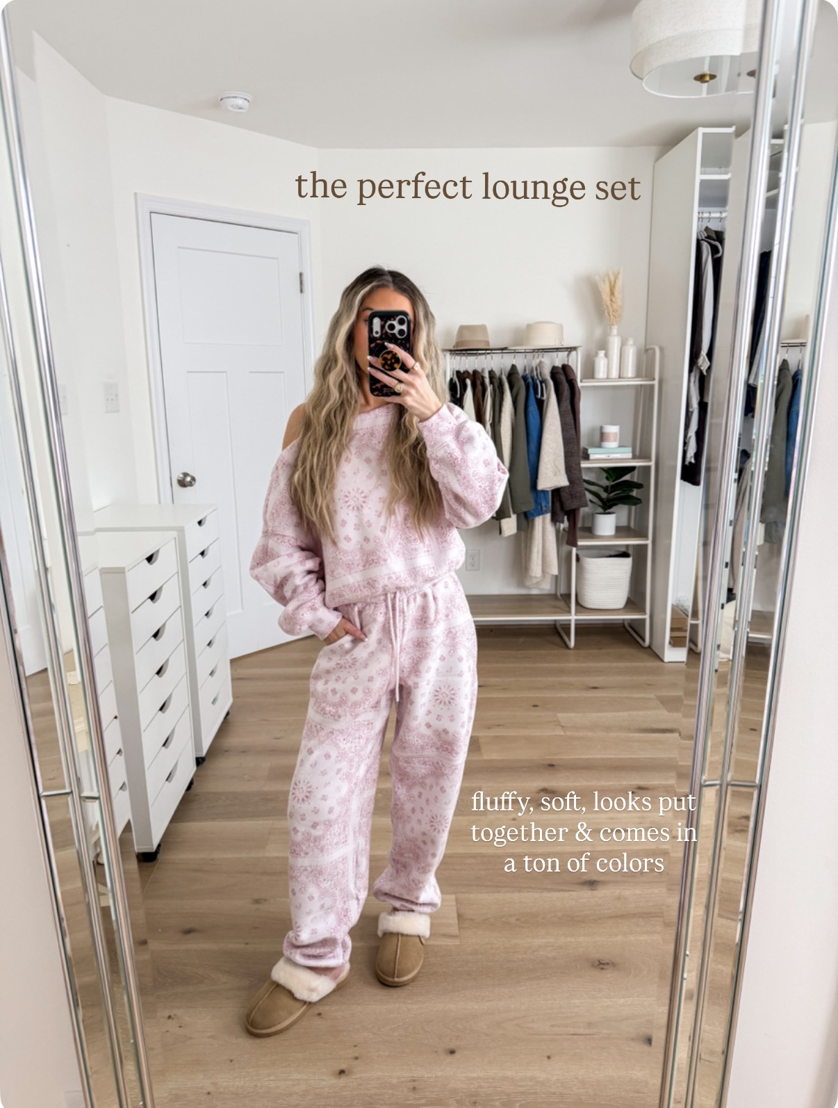 Favorite lounge set 🤍✨ so cozy and looks put together — size xs in the sweatpants and small in the sweatshirt 

#LTKFindsUnder50 #LTKmomlife #LTKootd