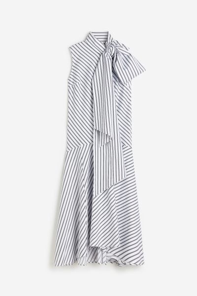 Bow-detail Cotton Dress | H&M (US + CA)