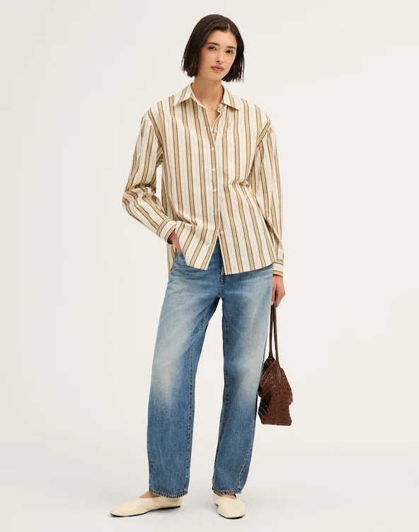 The Easy Shirt in Poplin | Madewell