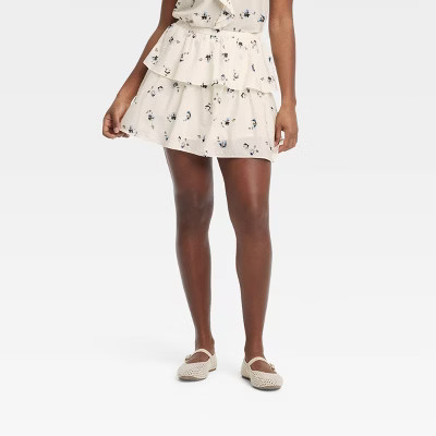 Women's Mini Ruffle Skirt - Universal Thread™ | Target