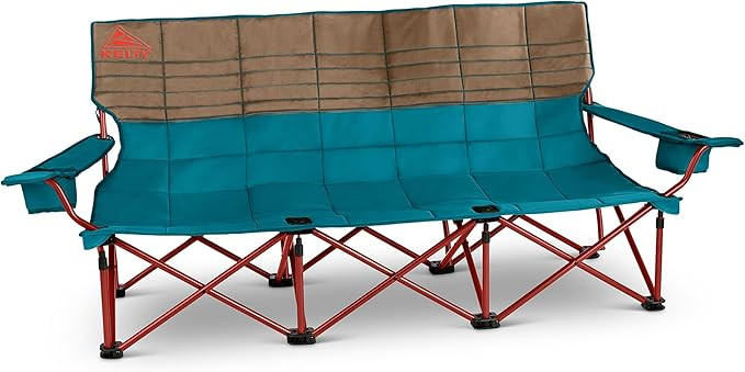 Kelty Lowdown Couch - 3 Person Capacity Camping Chair, Extra Large and Sturdy Bench for Campsites... | Amazon (US)