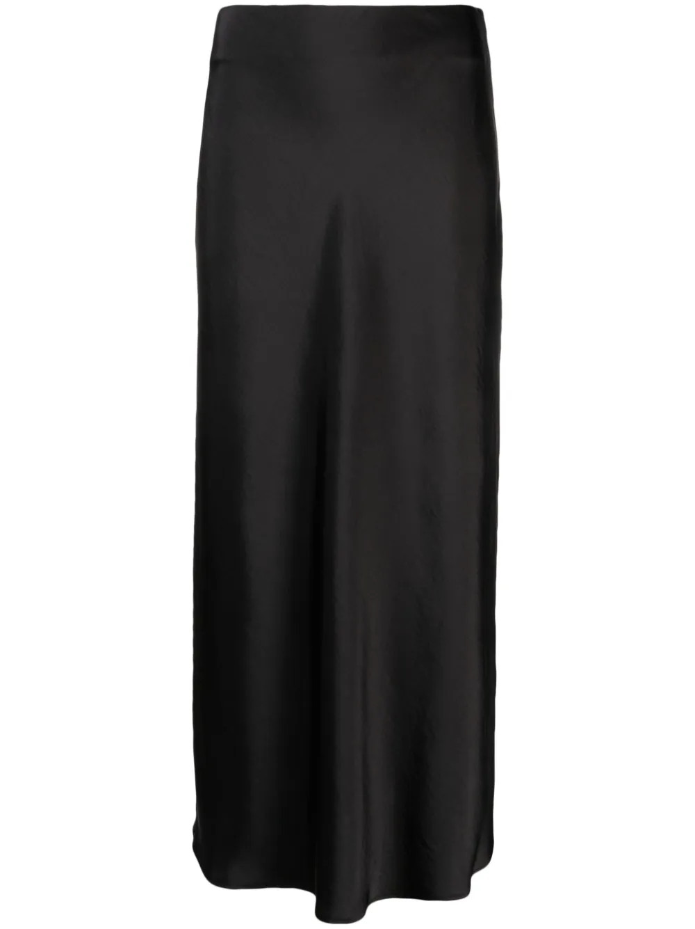 Claudie Pierlot slip-style Satin Maxi Skirt - Farfetch | Farfetch Global