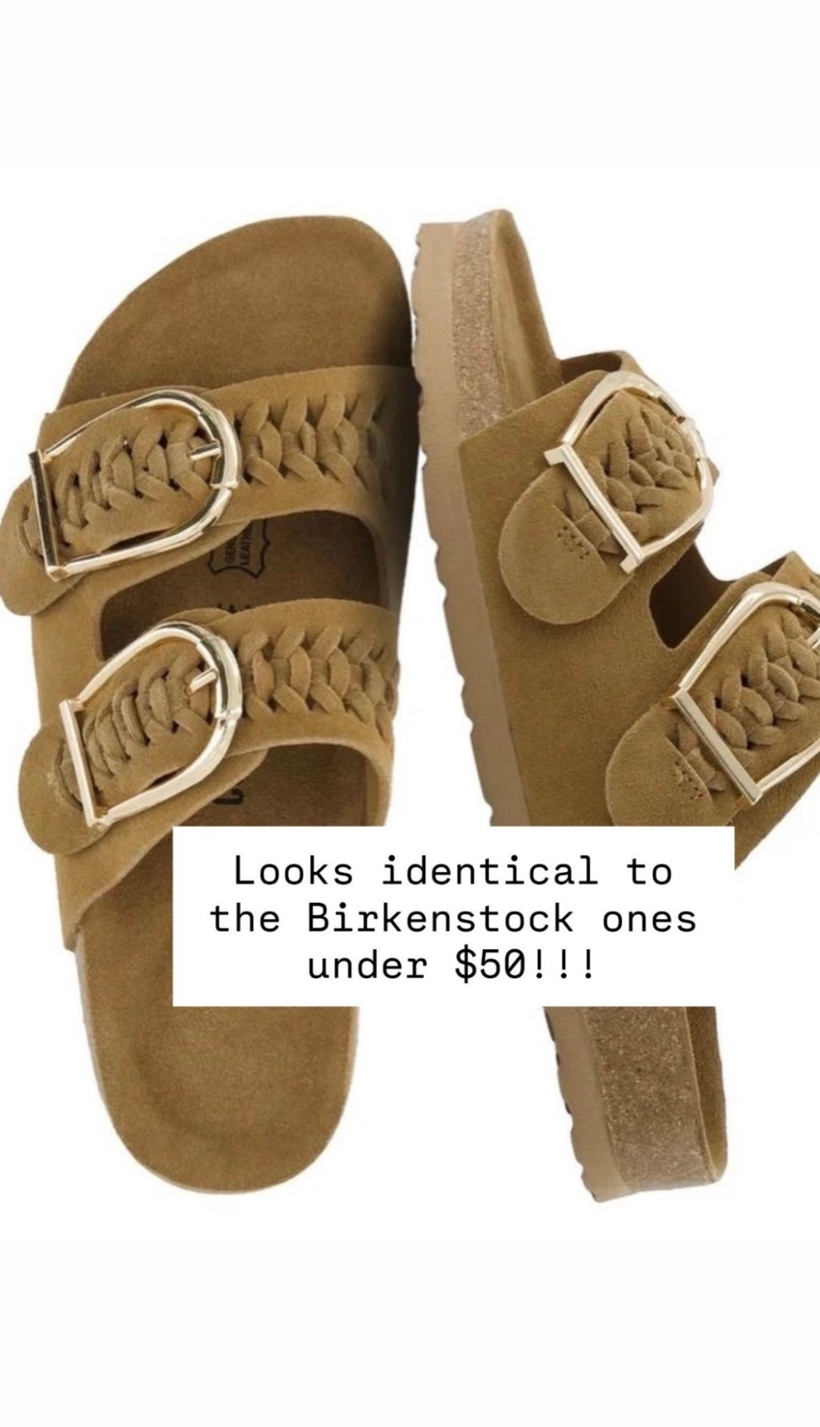 🤍 These look sooooo similar to the Birkenstocks for under $50 🙌🏼

#LTKdayinmylife #LTKTravel #LTKgrwm