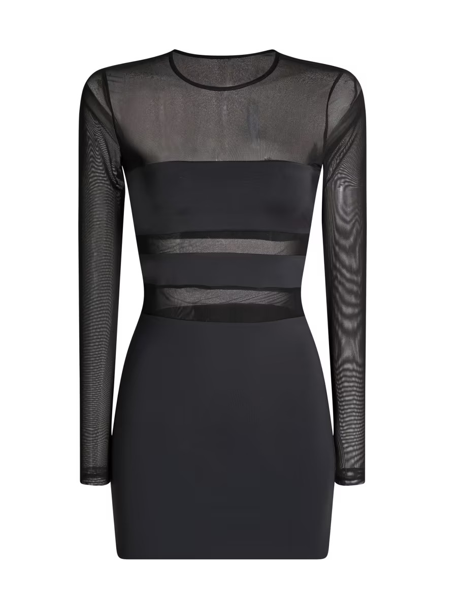 Lars Mesh Mini Dress | Saks Fifth Avenue