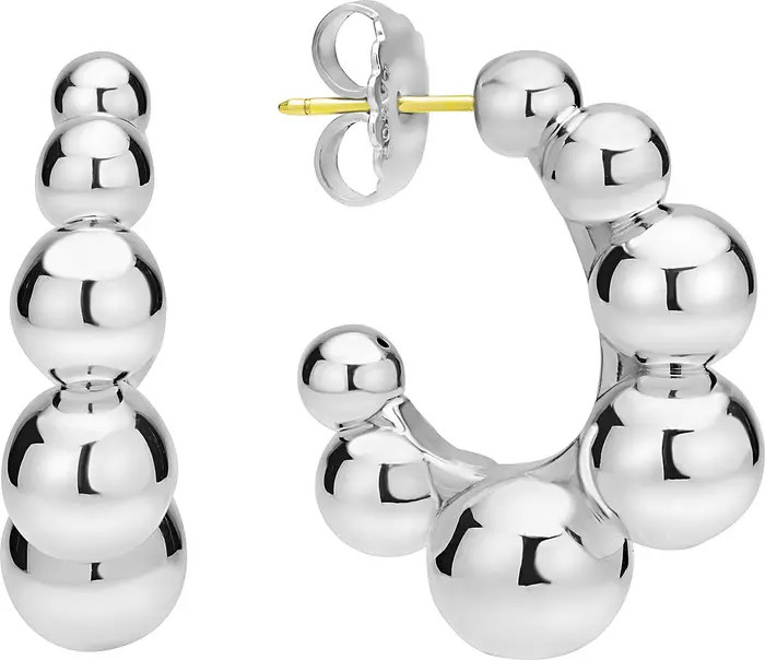 Caviar Bubbly Hoop Earrings | Nordstrom