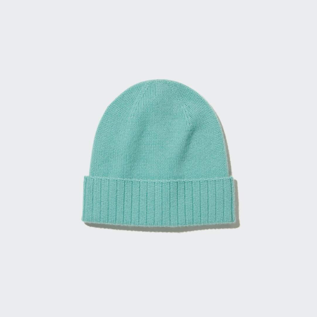 100% CASHMERE KNITTED BEANIE HAT | UNIQLO (UK)