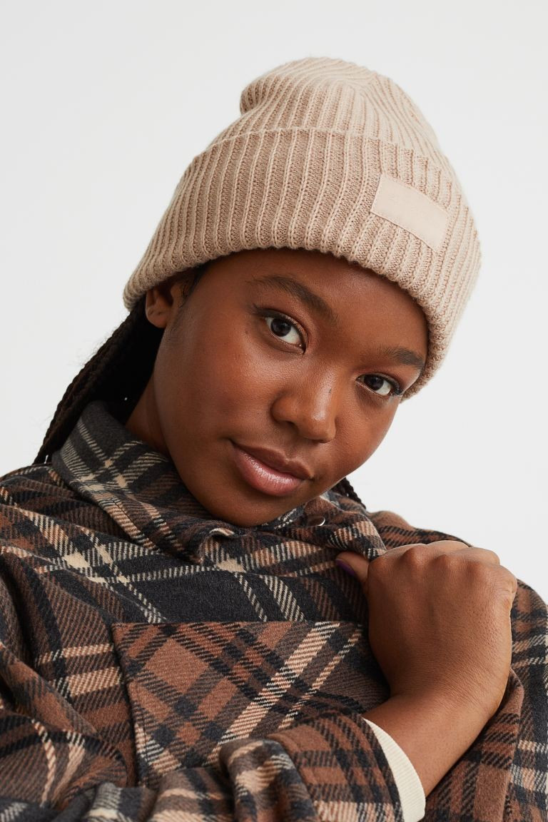 Dzianinowa czapka | H&M (DE, AT, CH, NL, FI)