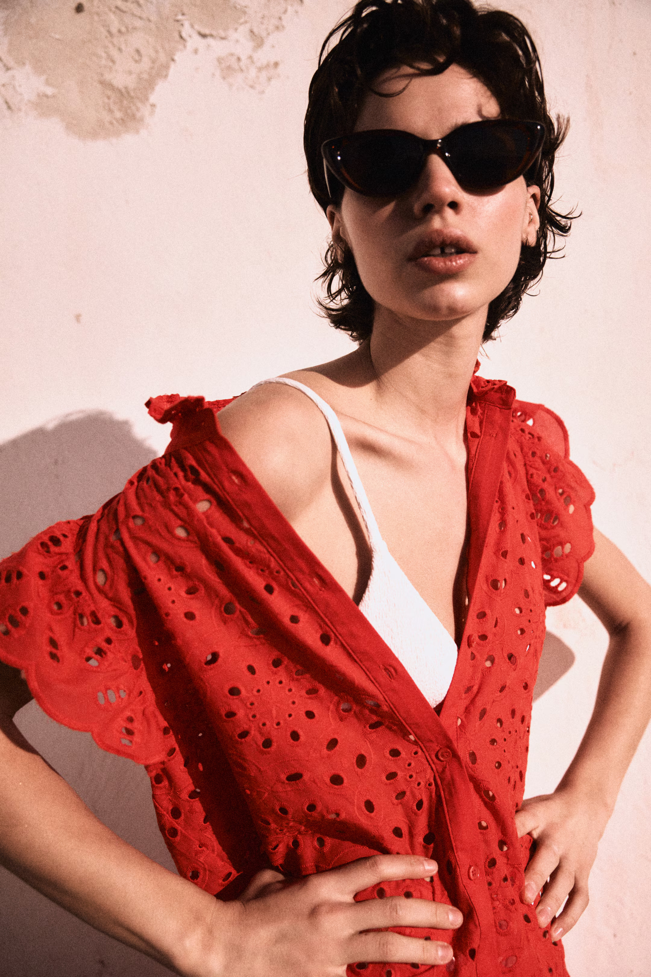 Broderie anglaise dress | H&M (UK, MY, IN, SG, PH, TW, HK)