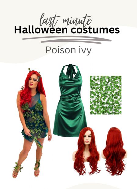 Last minute poison ivy Halloween costume ideaas

#LTKHalloween #LTKfindsunder100