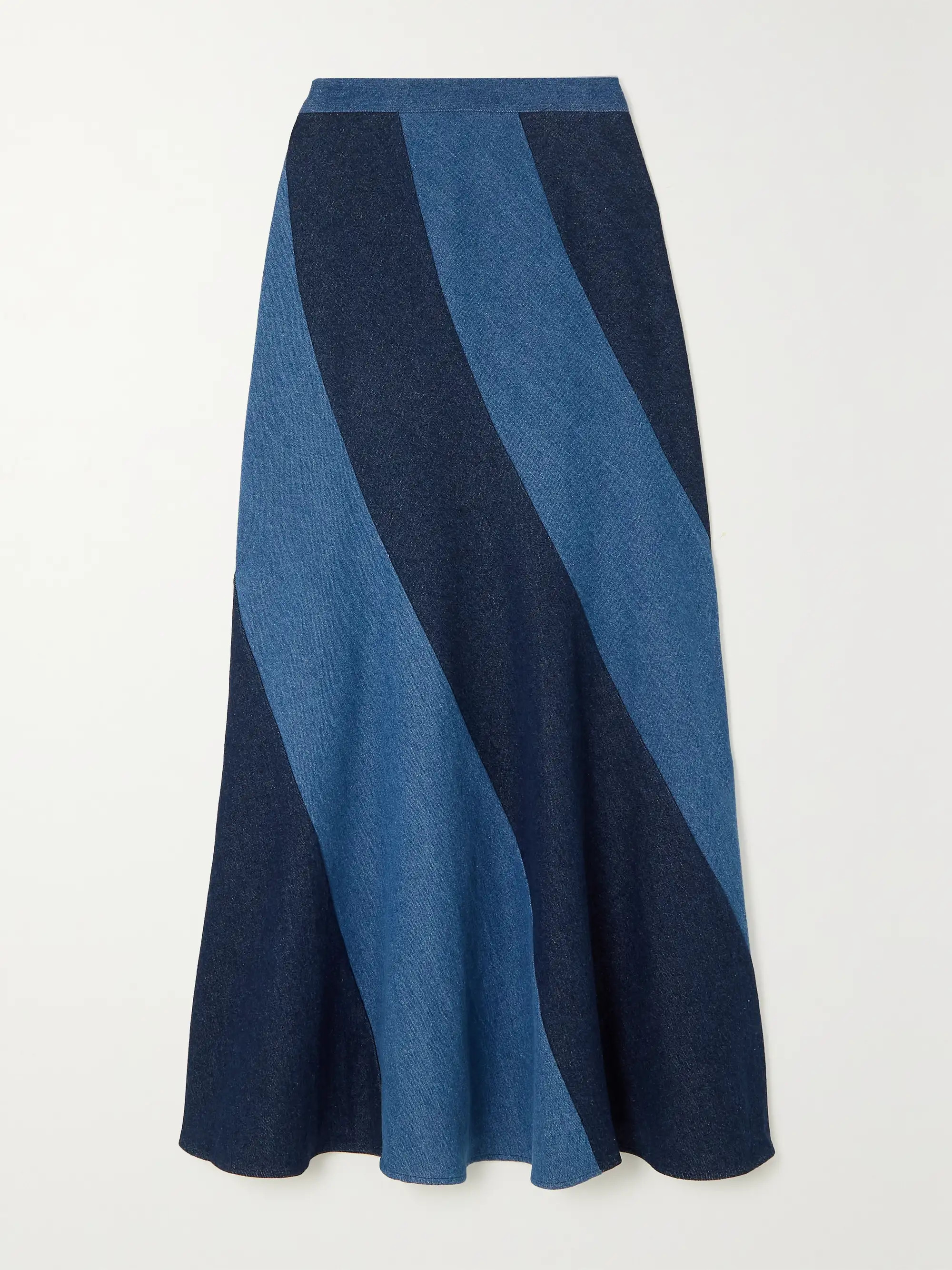 Cera paneled denim maxi skirt | NET-A-PORTER (UK & EU)