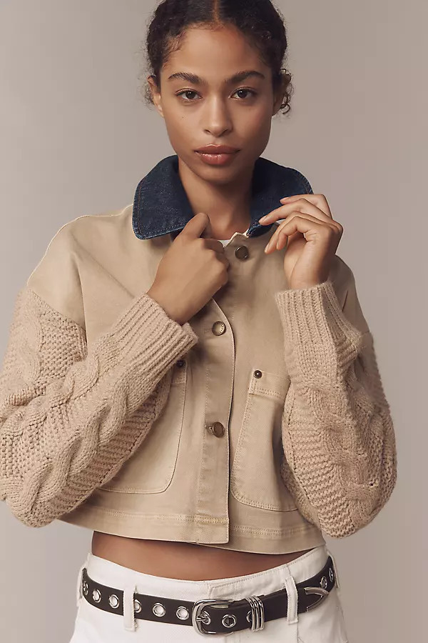 Crop Chore Jacket | Anthropologie (US)