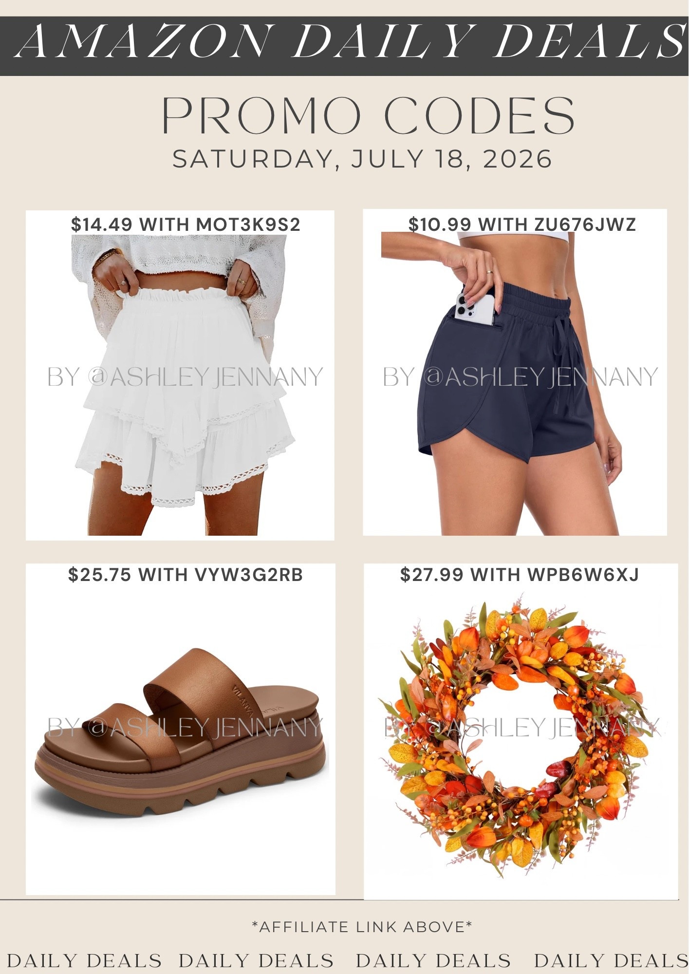 Amazon deals

#LTKSaleAlert #LTKSeasonal #LTKMidsize