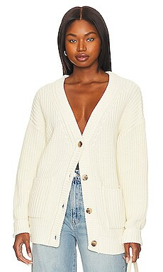 Callahan The Cardigan in Creme from Revolve.com | Revolve Clothing (Global)