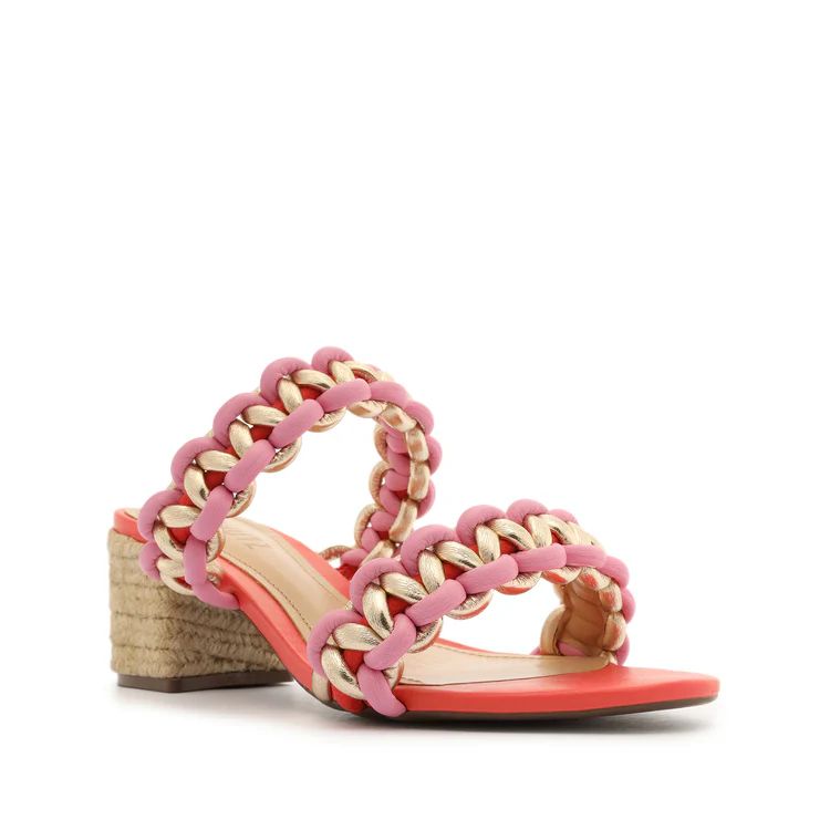 Juliet Mid Suede & Leather Sandal | Schutz Shoes (US)