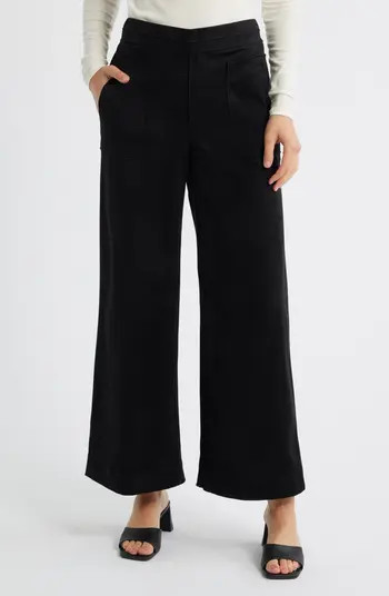 Wit & Wisdom Skyrise Patch Pocket Wide Leg Pants | Nordstrom | Nordstrom
