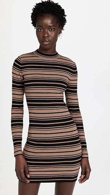 Mock Neck Mini Dress | Shopbop