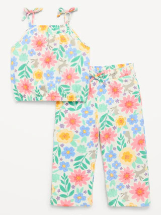 Cami Top and Wide-Leg Pants Set for Toddler Girls | Old Navy (US)