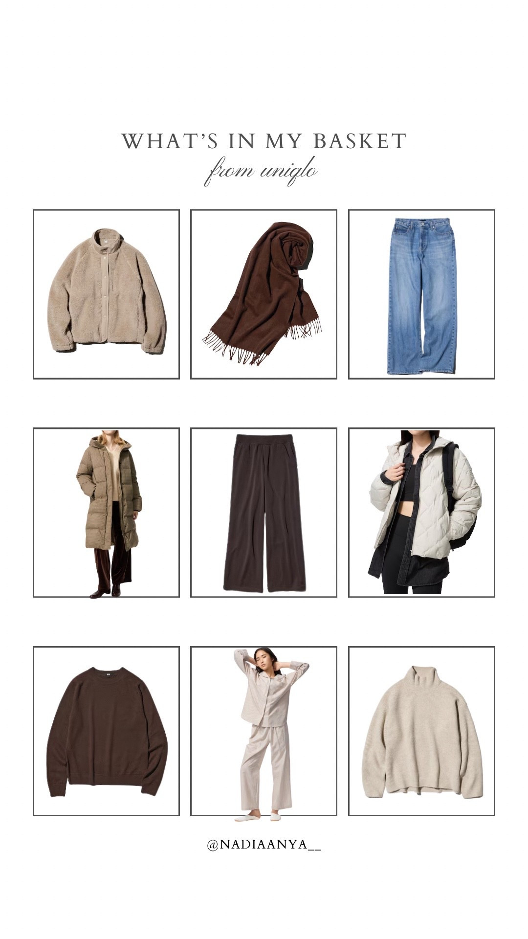 What’s in my basket from uniqlo!

#LTKwinter #LTKeurope #LTKstyletip