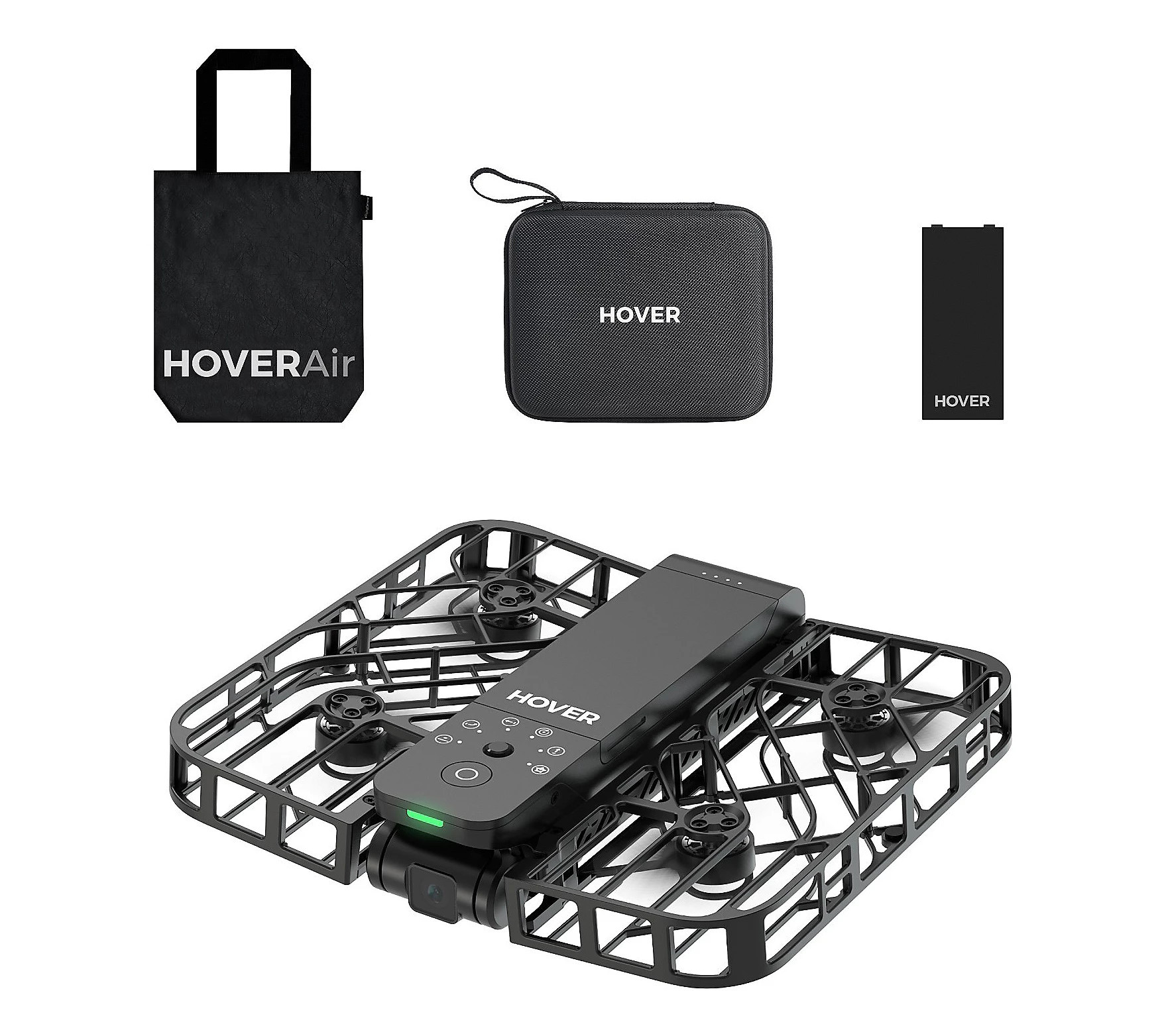 HOVERAir X1 Self-Flying, Pocket-Sized Drone w/ Travel Case | QVC