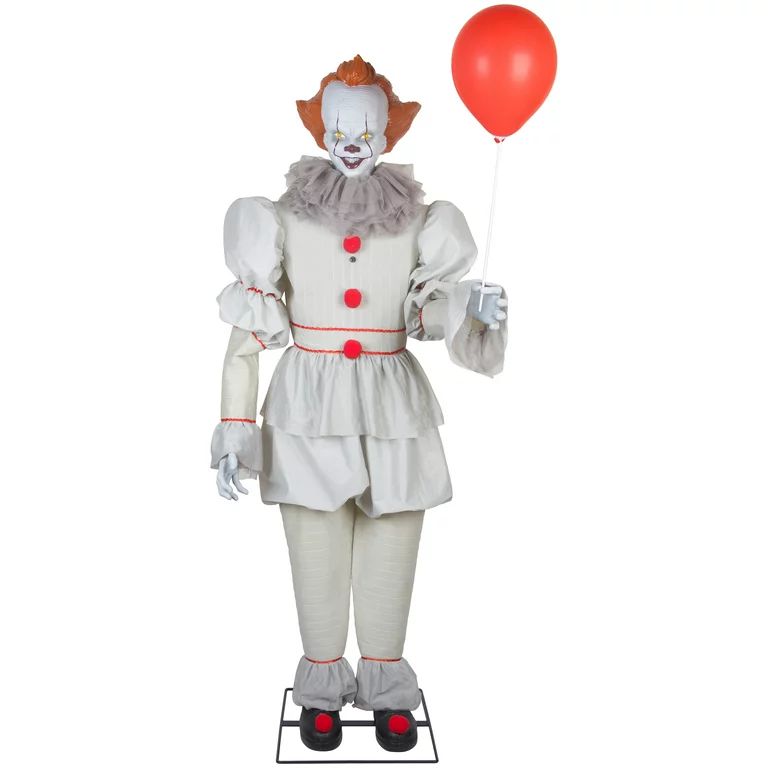 Way to Celebrate Halloween Multicolor Animated Pennywise Decoration (6 ft) | Walmart (US)