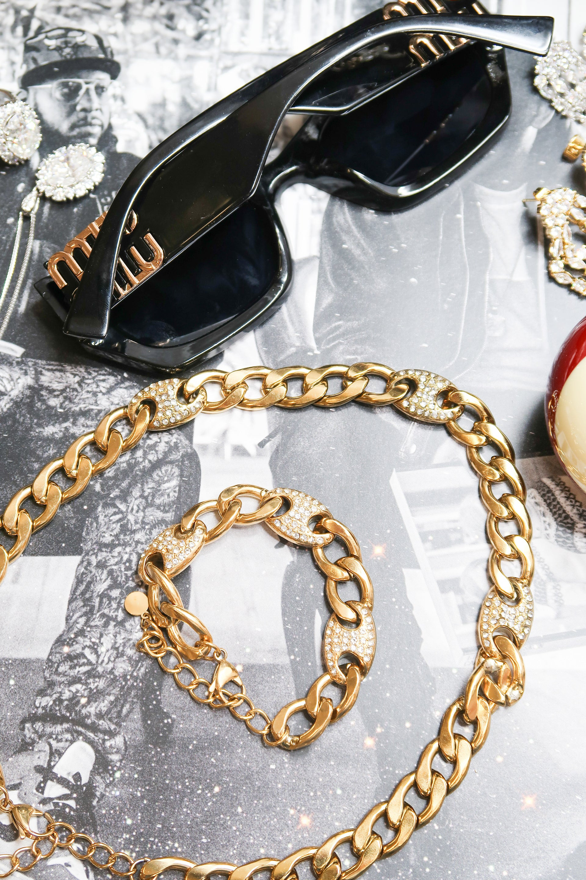 Outkast Crystal 316L Necklace and Bracelet Duo | KC Chic Designs