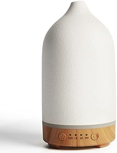 VIVITEST Ceramic Diffuse,Stone Essential Oil Diffuser, Ultrasonic Aromatherapy Diffusers (100ML) | Amazon (US)