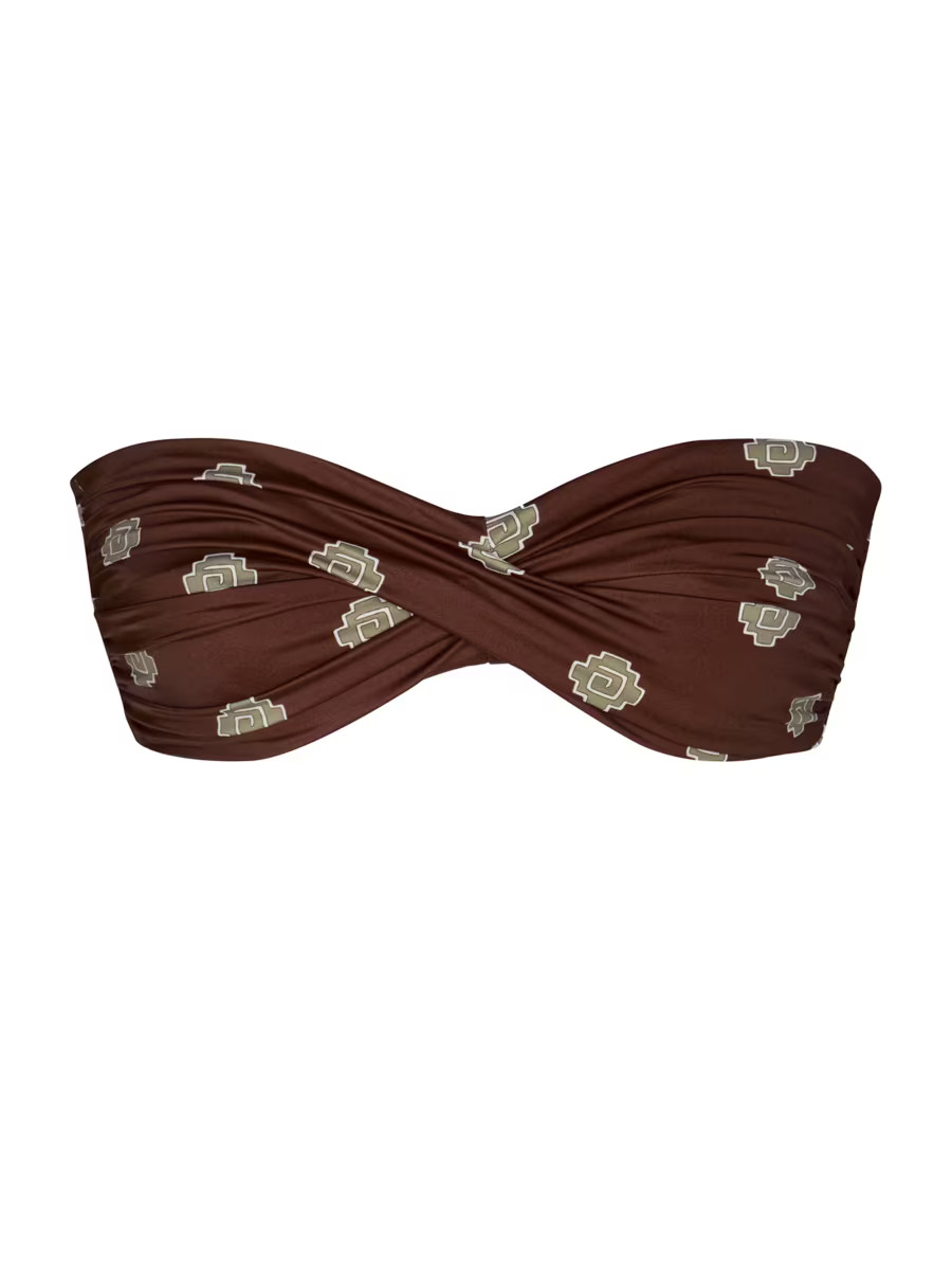 La Paz Mocca Sea Sprite Bikini Top | Saks Fifth Avenue