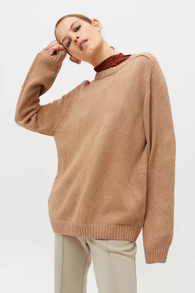 Urban Renewal Vintage Oversized Solid Sweater | Urban Outfitters (US and RoW)