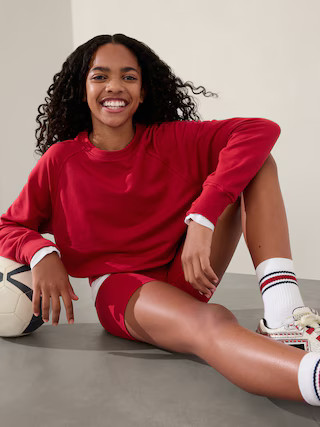 Athleta Girl All Day Crewneck Sweatshirt | Athleta