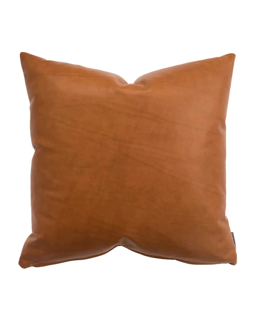 Cognac Leather Pillow | McGee & Co.
